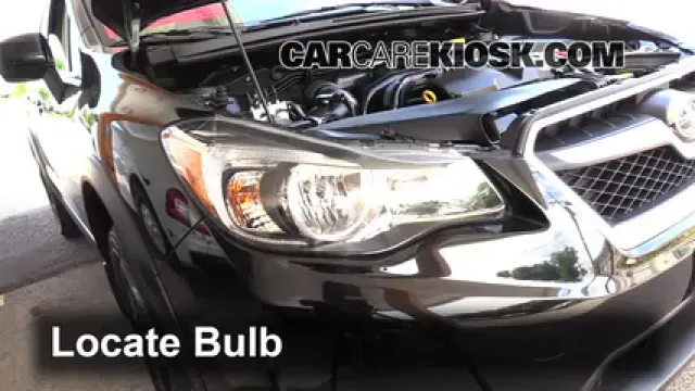 2014 Subaru XV Crosstrek Limited 2.0L 4 Cyl. Luces Faro delantero (reemplazar foco)